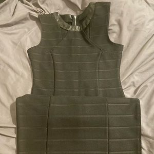 Guess Black mid-mini dress